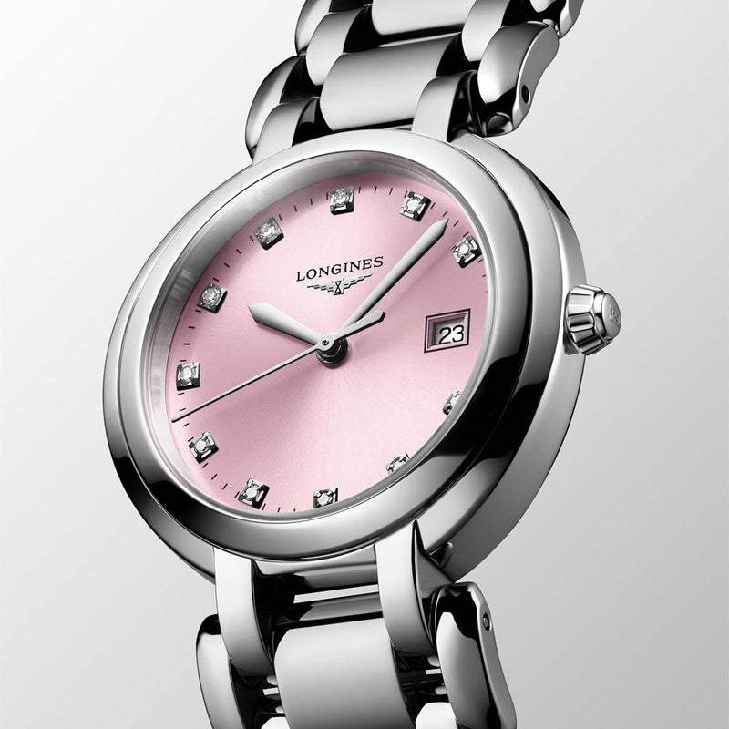 Longines Prima Luna Steel Ladies Automatic Bracelet Watch