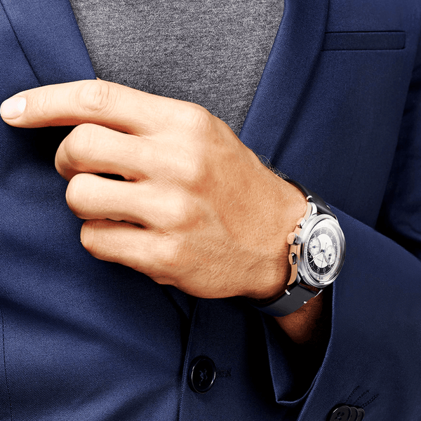 Black Dial Automatic Chronograph Watch - Berry's Jewellers