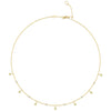 Berry's 18ct Yellow Gold Fancy Yellow Pear & White Round Brilliant Cut Diamond Necklace - Berry's Jewellers