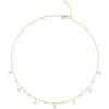 Berry's 18ct Yellow Gold Pear & Round Brilliant Cut Diamond Necklace (Copy) - Berry's Jewellers