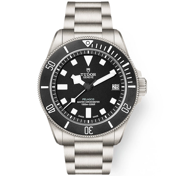 TUDOR Pelagos Ultra 43mm Titanium Black Dial Mens Automatic Watch - Berry's Jewellers