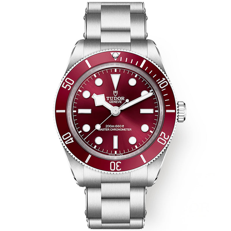 TUDOR Black Bay 58 Burgundy Red Dial & Bezel Bracelet Watch - Berry's Jewellers