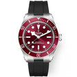 TUDOR Black Bay 58 Burgundy Red Dial & Bezel Rubber Strap Watch - Berry's Jewellers