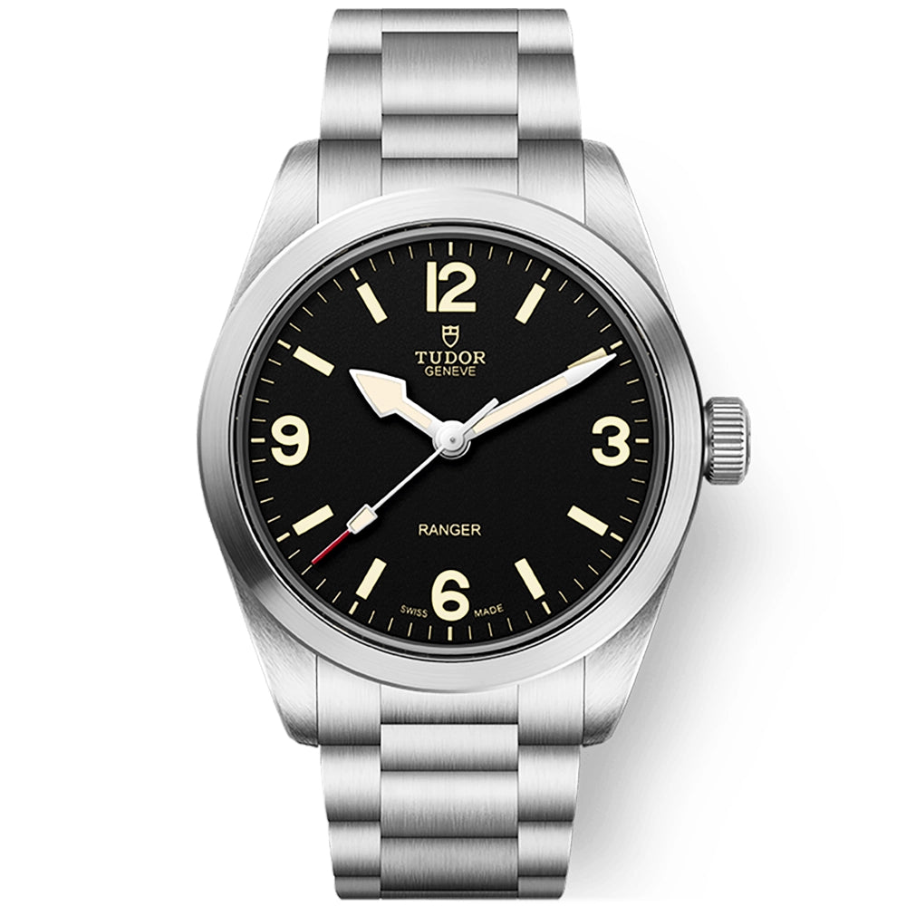 Ranger 36mm Black Domed Dial Automatic Bracelet Watch