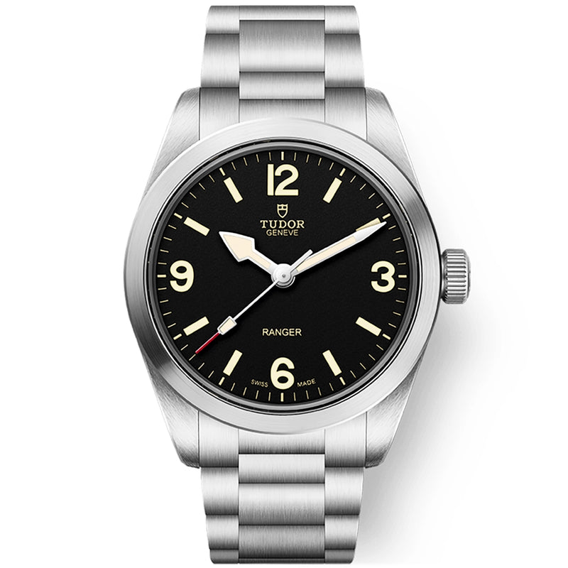Ranger 36mm Black Domed Dial Automatic Bracelet Watch