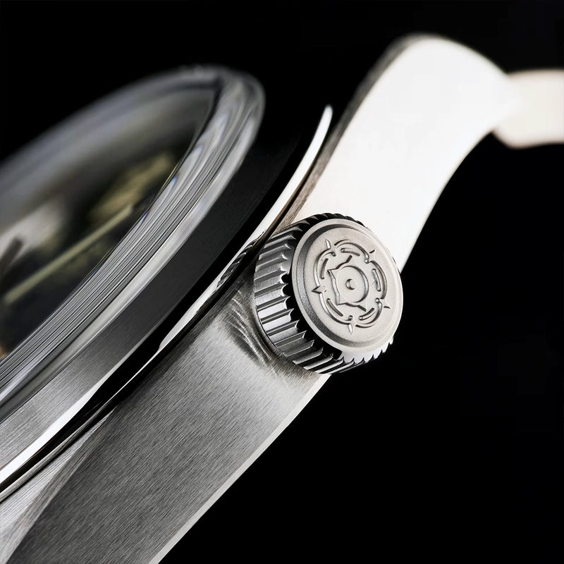 Ranger 36mm Black Domed Dial Automatic Bracelet Watch