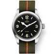 TUDOR Ranger 36mm Black Domed Dial Automatic NATO Strap Watch - Berry's Jewellers