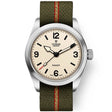TUDOR Ranger 36mm Beige Domed Dial Automatic NATO Strap Watch - Berry's Jewellers