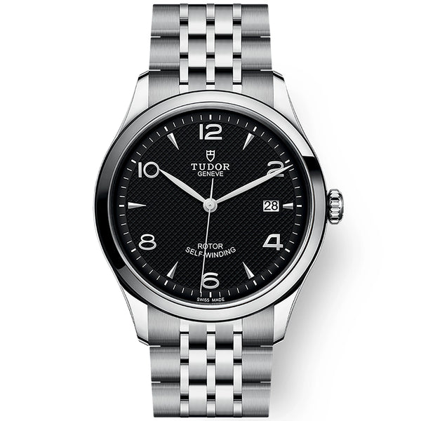 TUDOR 1926 39mm Black Dial Mens Automatic Bracelet Watch - Berry's Jewellers