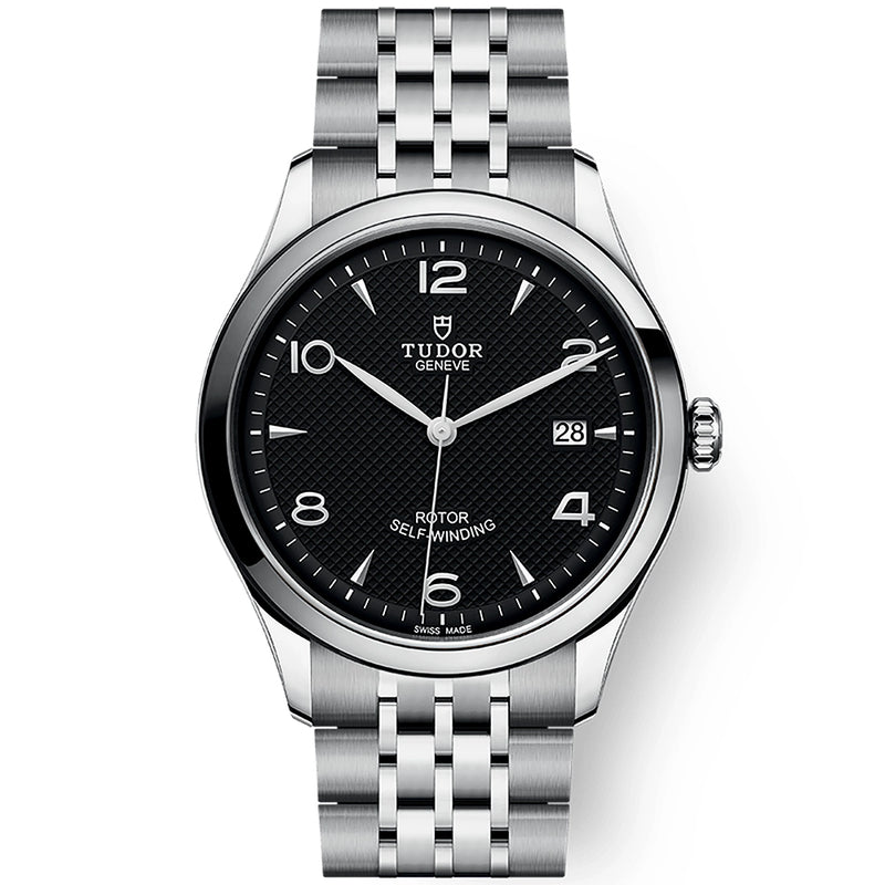 TUDOR 1926 39mm Black Dial Mens Automatic Bracelet Watch - Berry's Jewellers