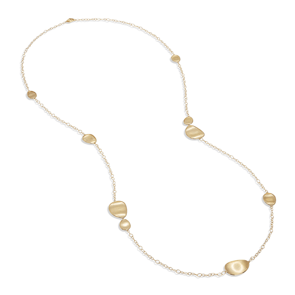 Marco Bicego Lunaria 18ct Yellow Gold Sautoir Necklace - Berry's Jewellers