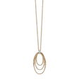 Marrakech Onde 18ct Yellow Gold Diamond Element Pendant