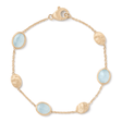 Siviglia 18ct Yellow Gold Aquamarine Bracelet