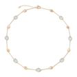 Siviglia 18ct Yellow Gold Aquamarine Necklace