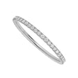 18ct White Gold Gatsby Slim Diamond Ring