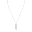 Move 10th PM 18ct White Gold Diamond Set Necklace