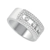 Messika Paris Move Noa Pave 18ct White Gold Diamond Ring - Berry's Jewellers