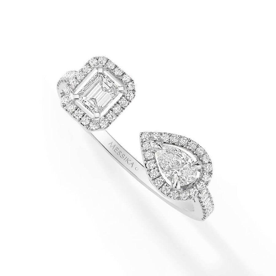 My Twin Toi & Moi 18ct White Gold And Diamond Ring