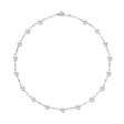 Akoya Pearl & 18ct White Gold Chain Necklace