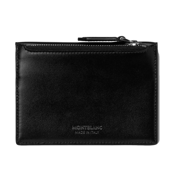Montblanc Meisterstuck Zipped Card Holder in Black Leather - Berry's Jewellers