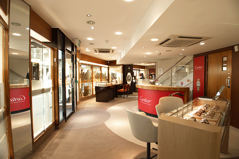 Inside Berry’s Newcastle showroom