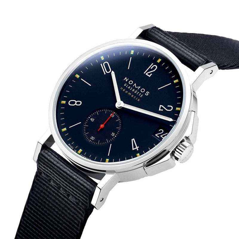NOMOS Glashütte Ahoi Neomatik 38mm Date Atlantic Automatic Watch - Berry's Jewellers