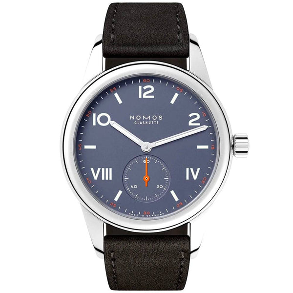 NOMOS Glashütte Club Campus 38mm Blue Purple Dial Manual-Wind Watch - Berry's Jewellers