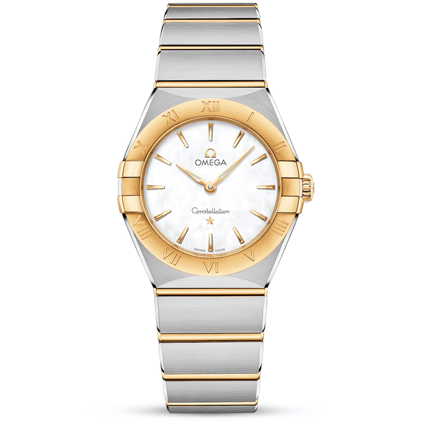 OMEGA Constellation 28mm Two-Tone Index Dial Ladies Watch - Berry's Jewellers