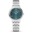 OMEGA De Ville Prestige 30mm Pine Green Dial Ladies Bracelet Watch - Berry's Jewellers