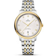 OMEGA De Ville Prestige 40mm Two-Tone Silver Diamond Dial Men's Bracelet Watch - Berry's Jewellers