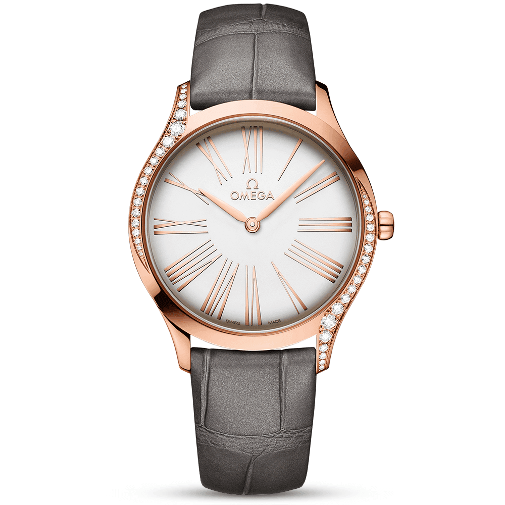 OMEGA De Ville Tresor 18ct Gold Diamond Watch 42858366002001