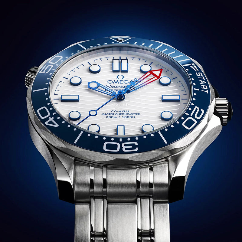 OMEGA Seamaster Diver 300m 42mm America's Cup Edition Bracelet Watch - Berry's Jewellers