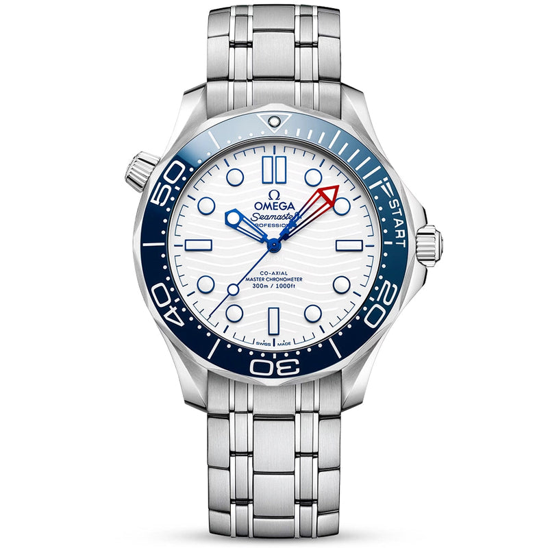 OMEGA Seamaster Diver 300m 42mm America's Cup Edition Bracelet Watch - Berry's Jewellers