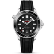 OMEGA Seamaster Diver 300m 42mm Black Dial Men's Rubber Strap Watch - Berry's Jewellers