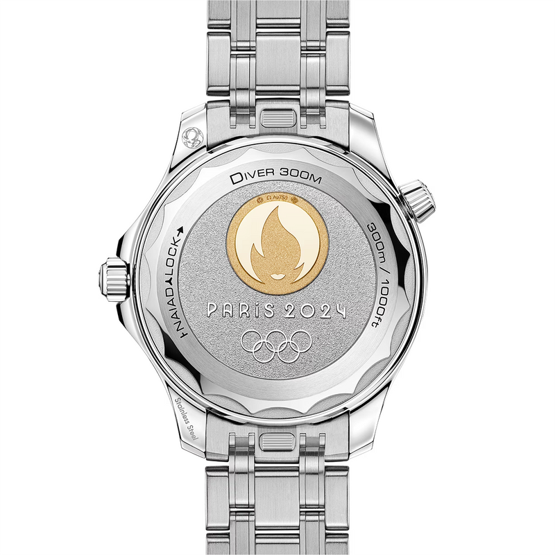 OMEGA Seamaster Diver 300m 42mm 'Paris 2024 Olympics' Edition Watch - Berry's Jewellers