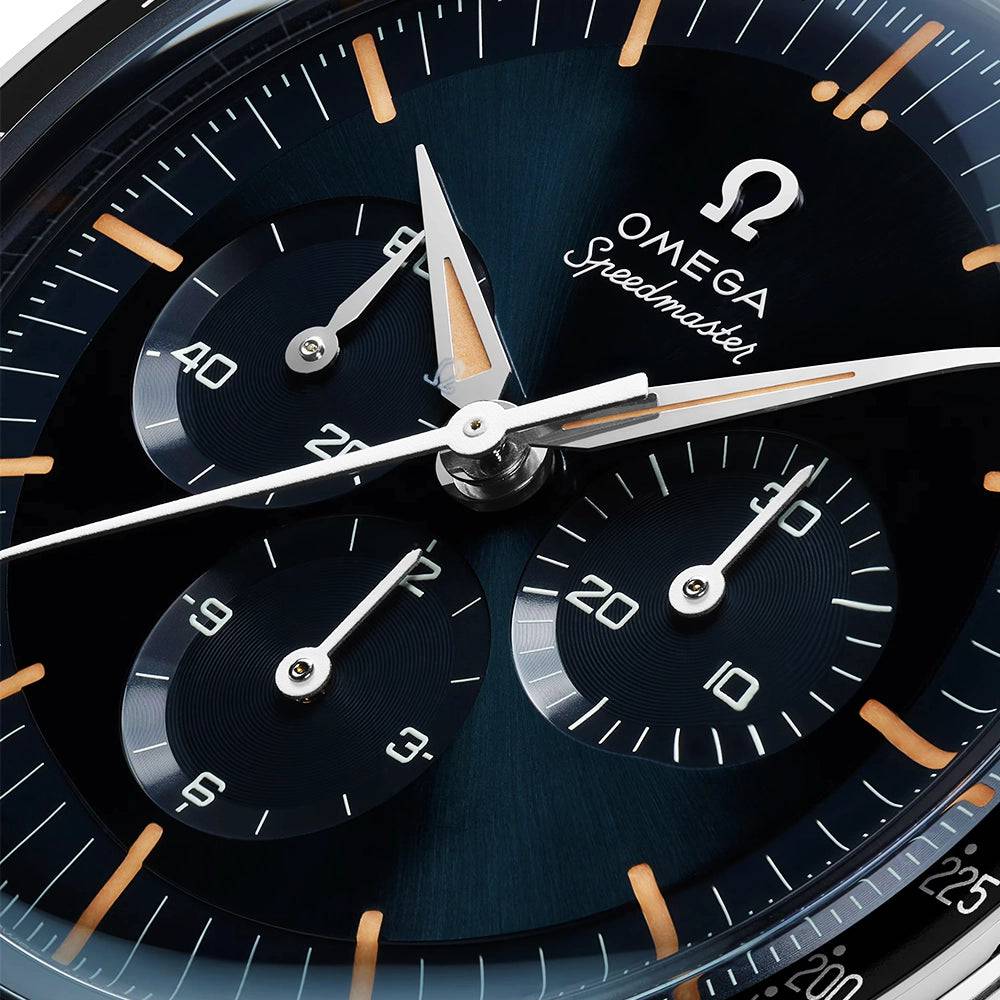 OMEGA Speedmaster Anniversary Edition First OMEGA In Space Leather Strap Watch - Berry's Jewellers
