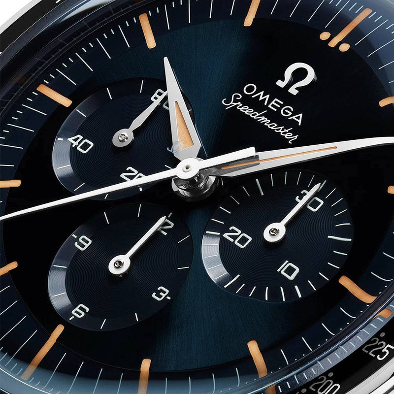 OMEGA Speedmaster Anniversary Edition First OMEGA In Space Leather Strap Watch - Berry's Jewellers