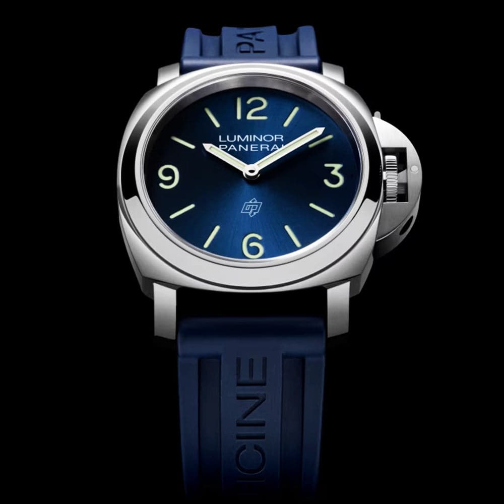 Panerai Luminor Base Logo 44mm Blue Dial Men's Watch - Berry's Jewellers