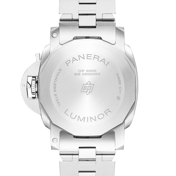 Panerai Luminor Marina 1950 Specchio Blu 3 Days Blue Dial Bracelet Watch - Berry's Jewellers