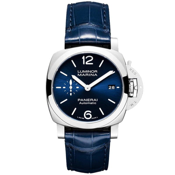 Panerai Luminor Marina Quaranta 40mm Blue Dial Automatic Watch - Berry's Jewellers