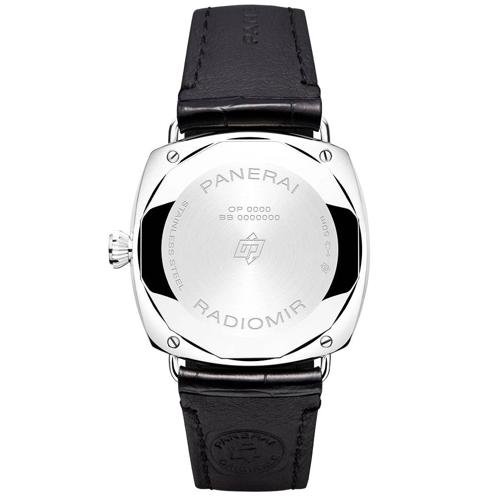 Panerai Radiomir Quaranta 40mm Black Sunray Dial Automatic Watch - Berry's Jewellers