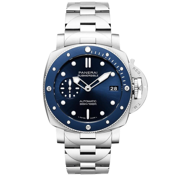 Panerai Submersible Blu Notte 42mm Men's Automatic Bracelet Watch - Berry's Jewellers
