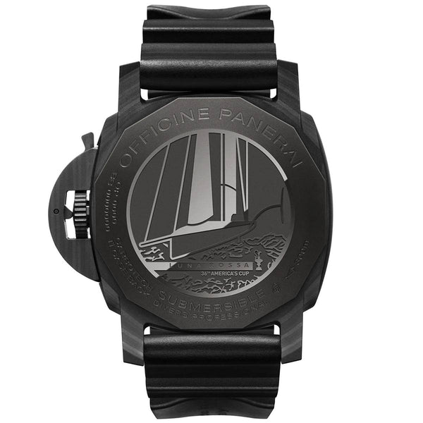 Panerai Submersible Luna Rossa 47mm Carbotech Men's Watch - Berry's Jewellers