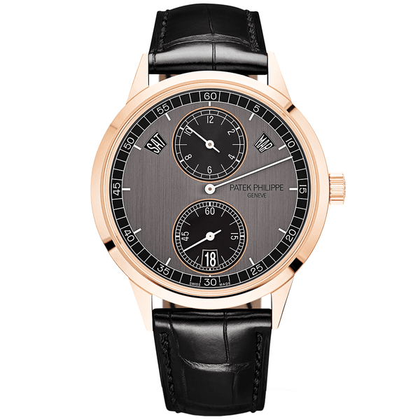 Patek Philippe Complications 18ct Rose Gold Annual Calendar Regulator Watch - Berry's Jewellers