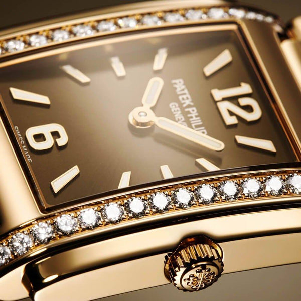 Patek Philippe Twenty-4 18ct Rose Gold & Chocolate Brown Dial Ladies Bracelet Watch - Berry's Jewellers