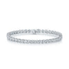 Berry's Platinum Round Brilliant Cut Diamond Tennis Bracelet - Berry's Jewellers