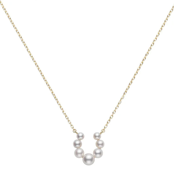Mikimoto 18ct Yellow Gold Bubble Pearl Pendant - Berry's Jewellers