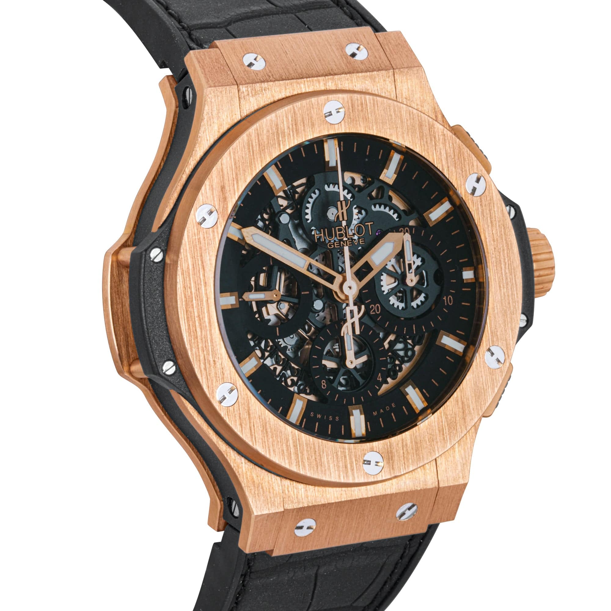 Rose Gold Hublot Tuiga 1909 Hublot Big Bang Tuiga 1909 Watch