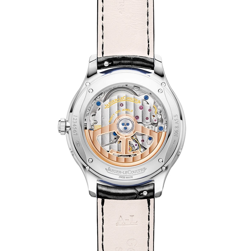 Jaeger-LeCoultre Master Ultra Thin Moon 36mm Silver Dial Automatic Watch - Berry's Jewellers