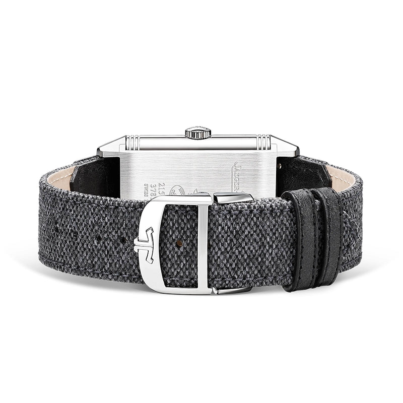 Jaeger-LeCoultre Reverso Tribute Duoface Small Seconds Black Dial Strap Watch - Berry's Jewellers